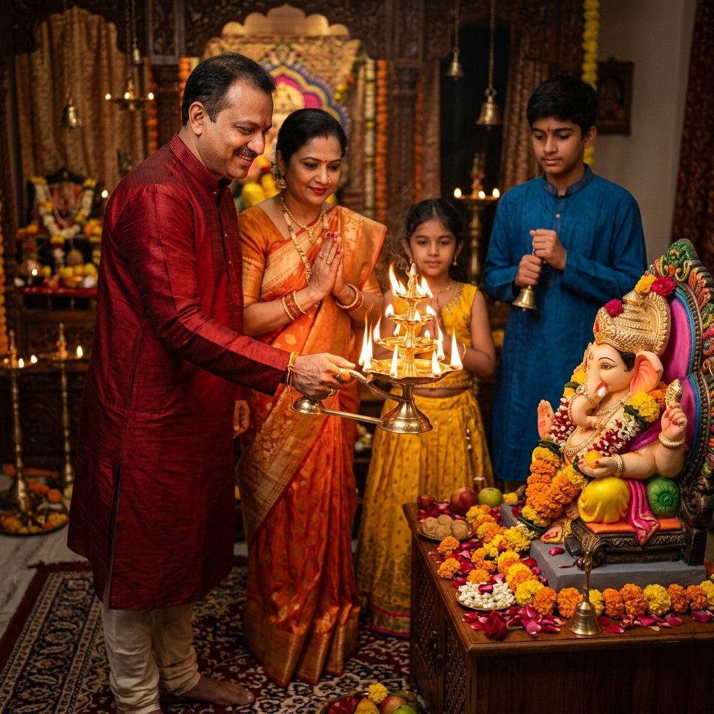 Daily Aarti Ceremony
