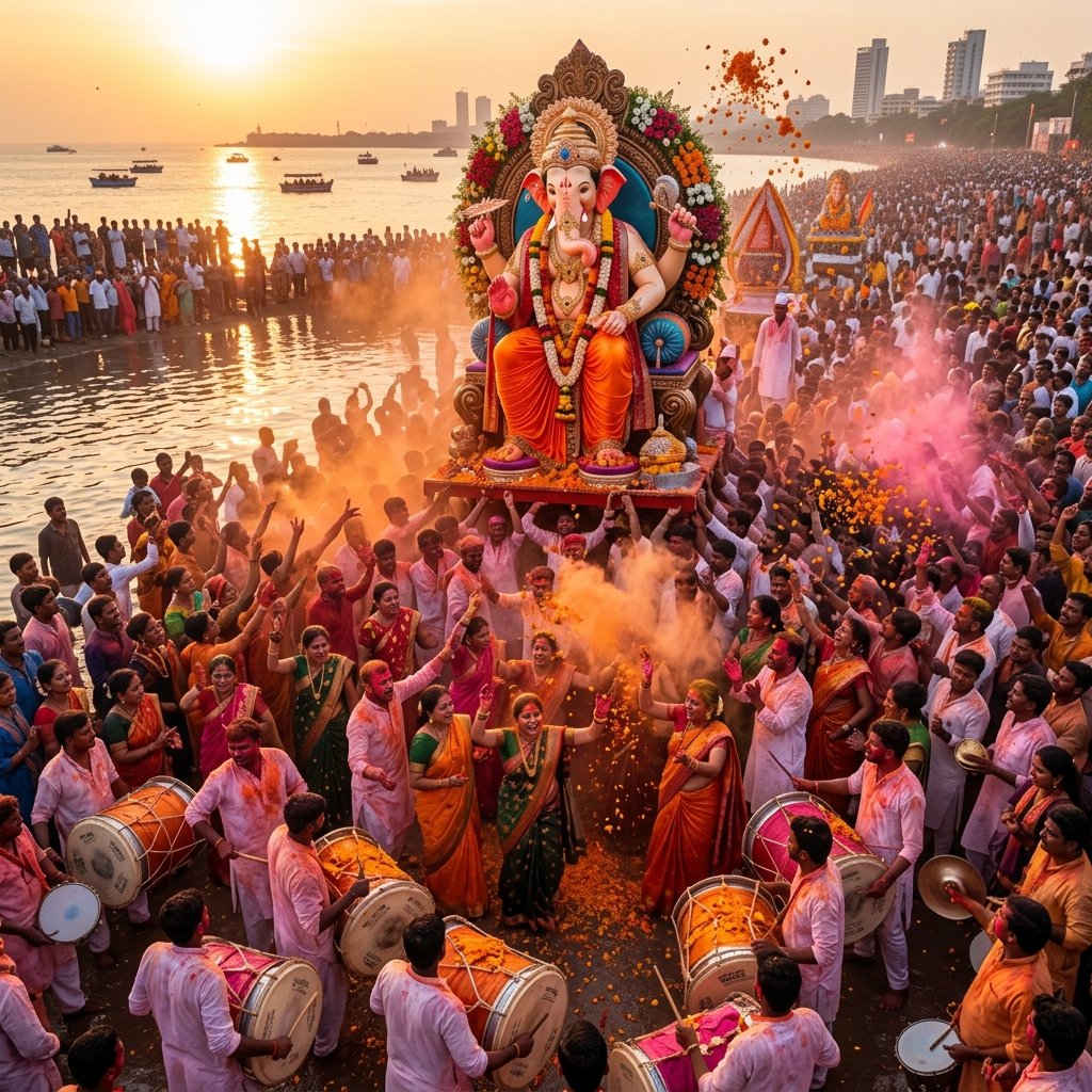 Ganpati Visarjan Procession